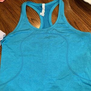 Lululemon blue tank top